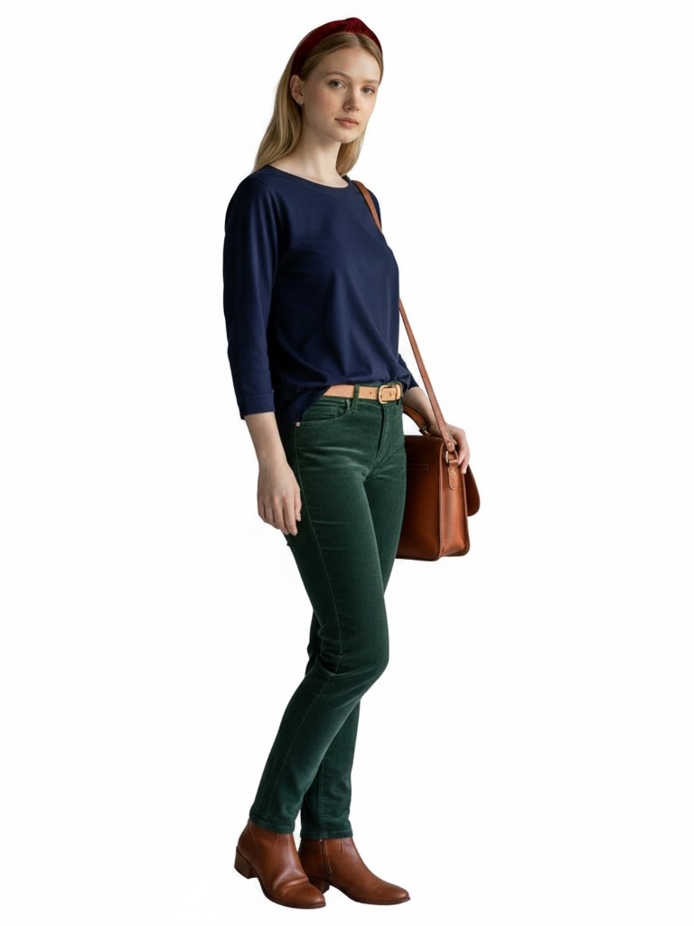 Lauren Ralph Lauren 100% Cotton Navy Blue Top Shirt 1X Plus